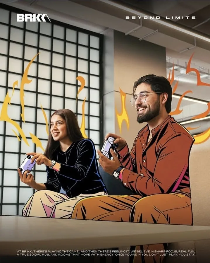 غرف خاصة للفرق وصناع المحتوى